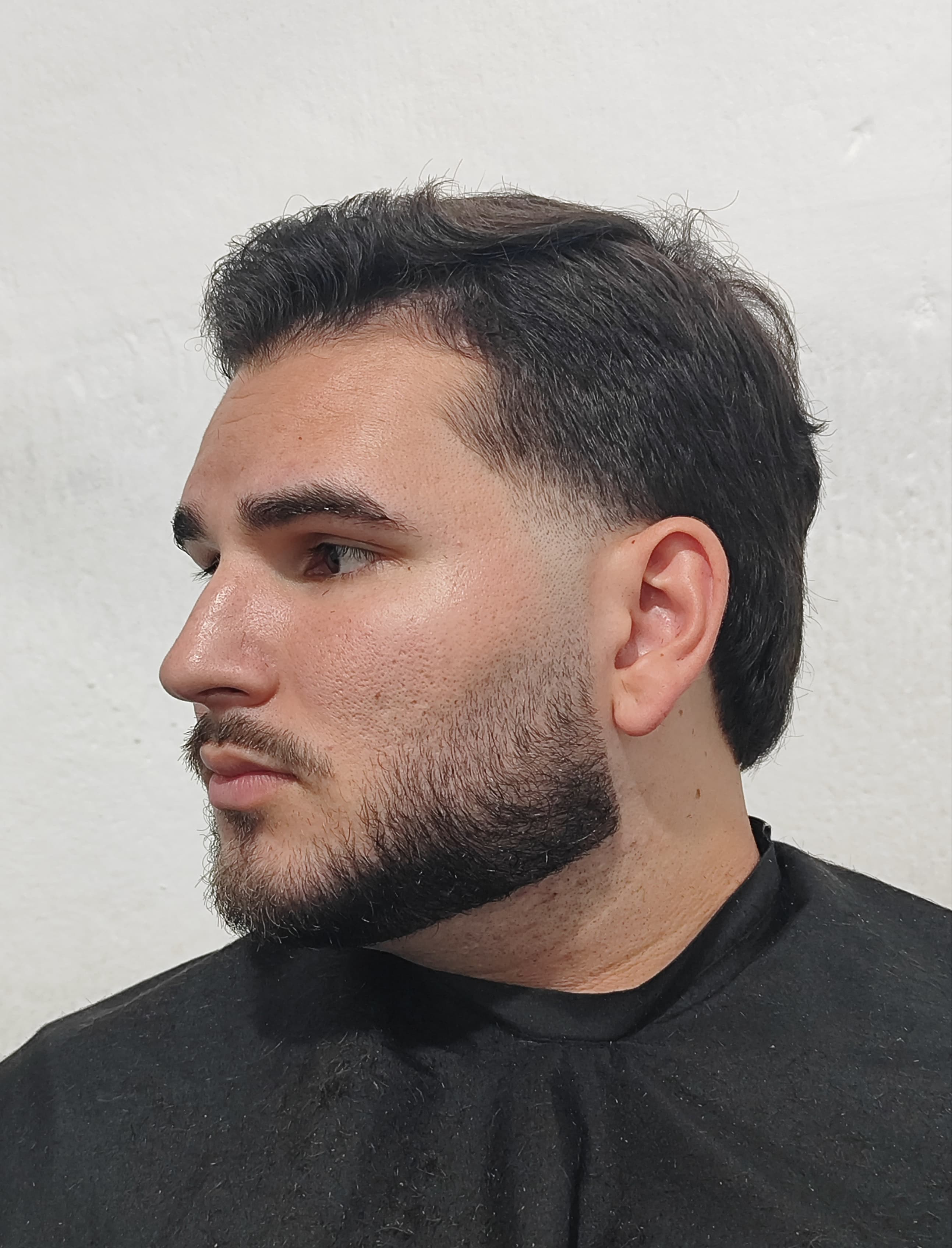 Git Fade com Barba italiana